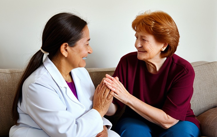 뇌 손상 재활 성공 사례 - Robotic Therapy in Action**
A patient, perhaps a man in his 40s, actively engaged in advanced roboti...